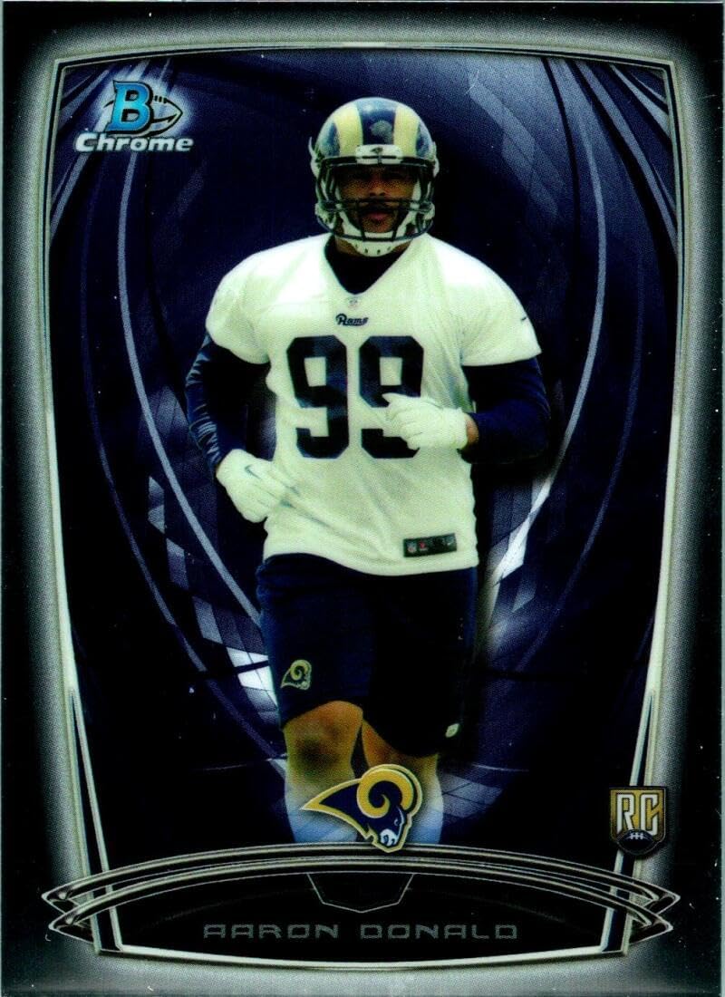 2014 Bowman Chrome #199 Aaron Donald RC - Rookie Card St. Louis