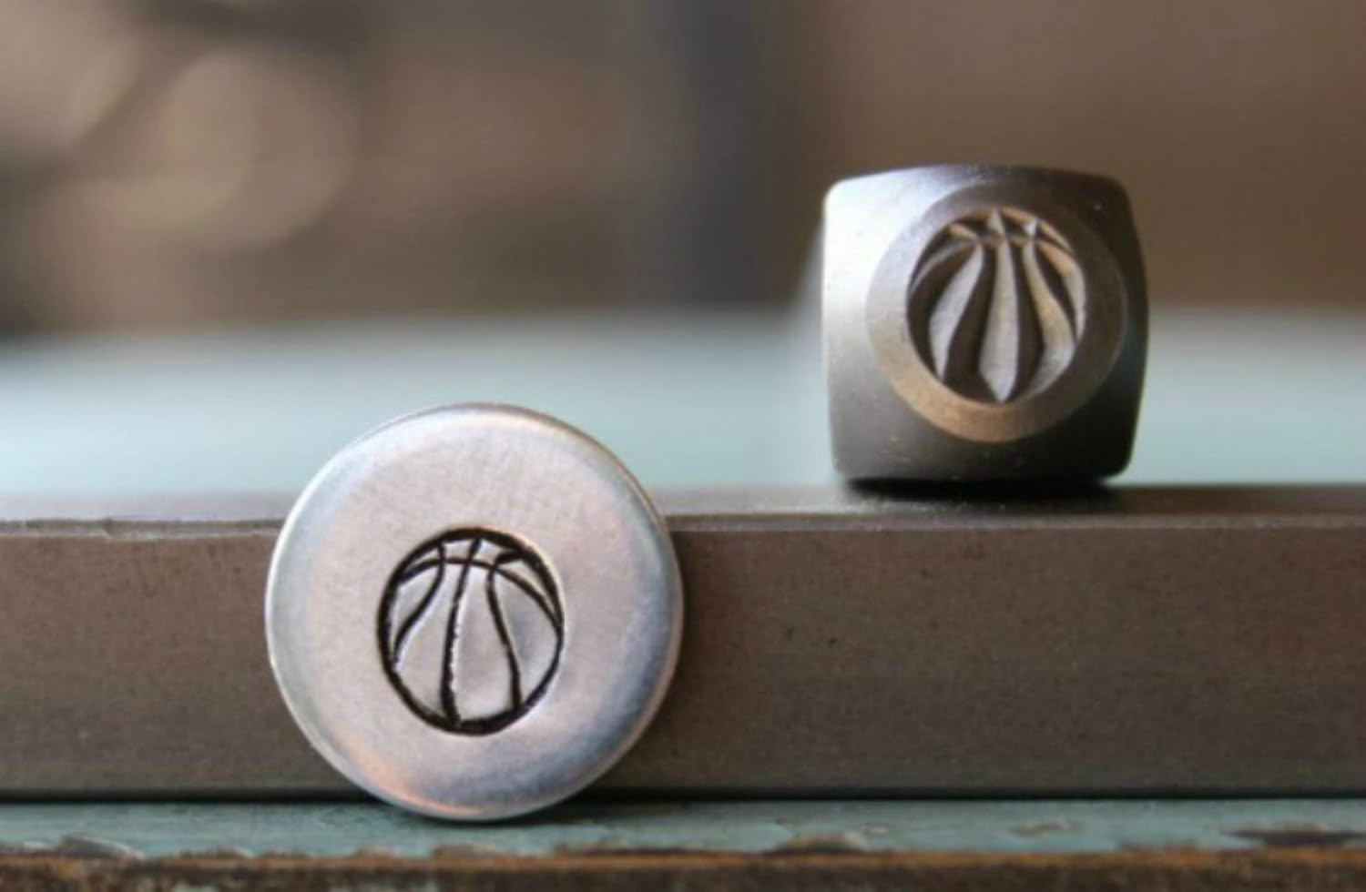 6mm Basketball Sport Metal Punch Design Stamp - Supply Guy - CH-245