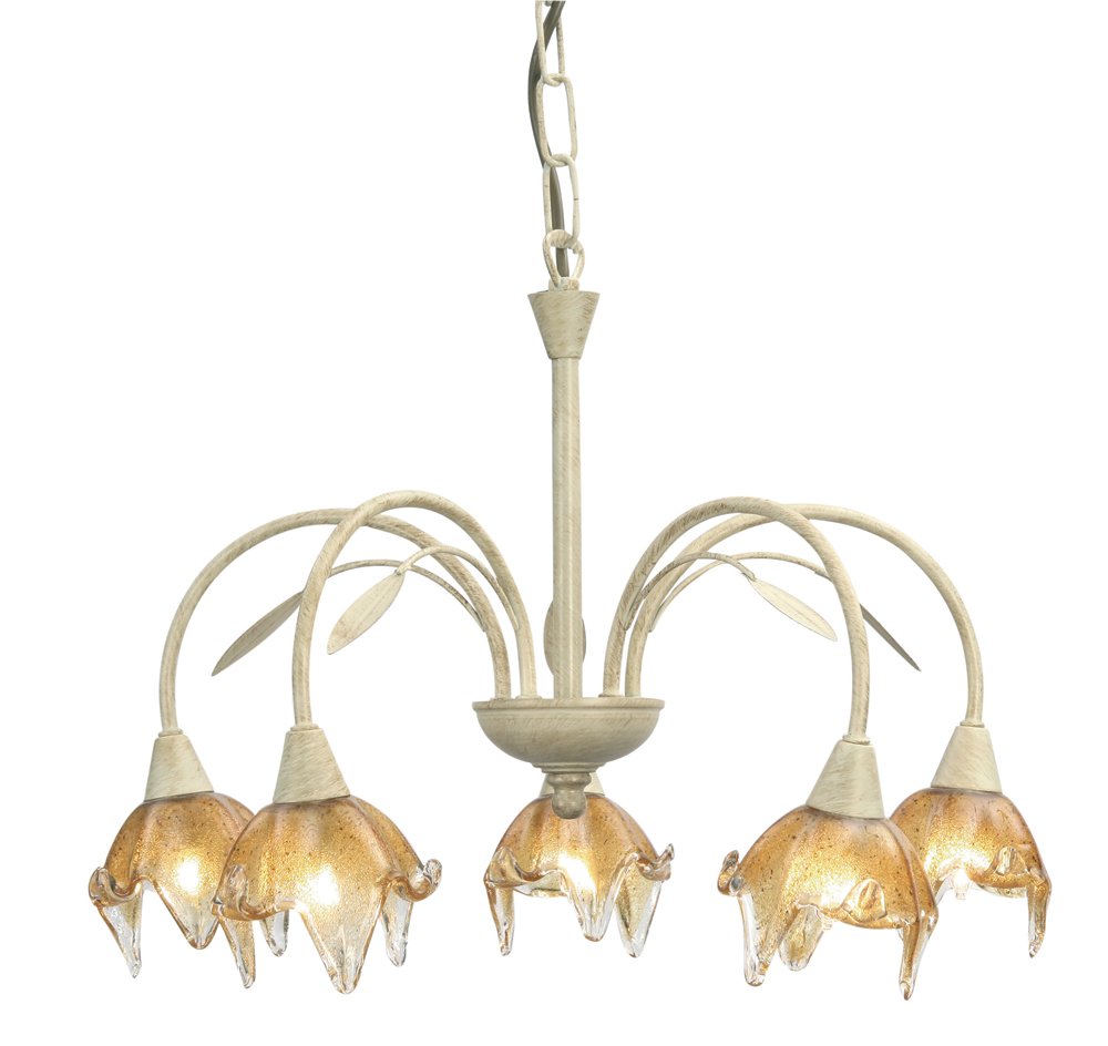 Plafonnier 5 ampoules G9 Fiorenza pour une douce harmonie lumineuse