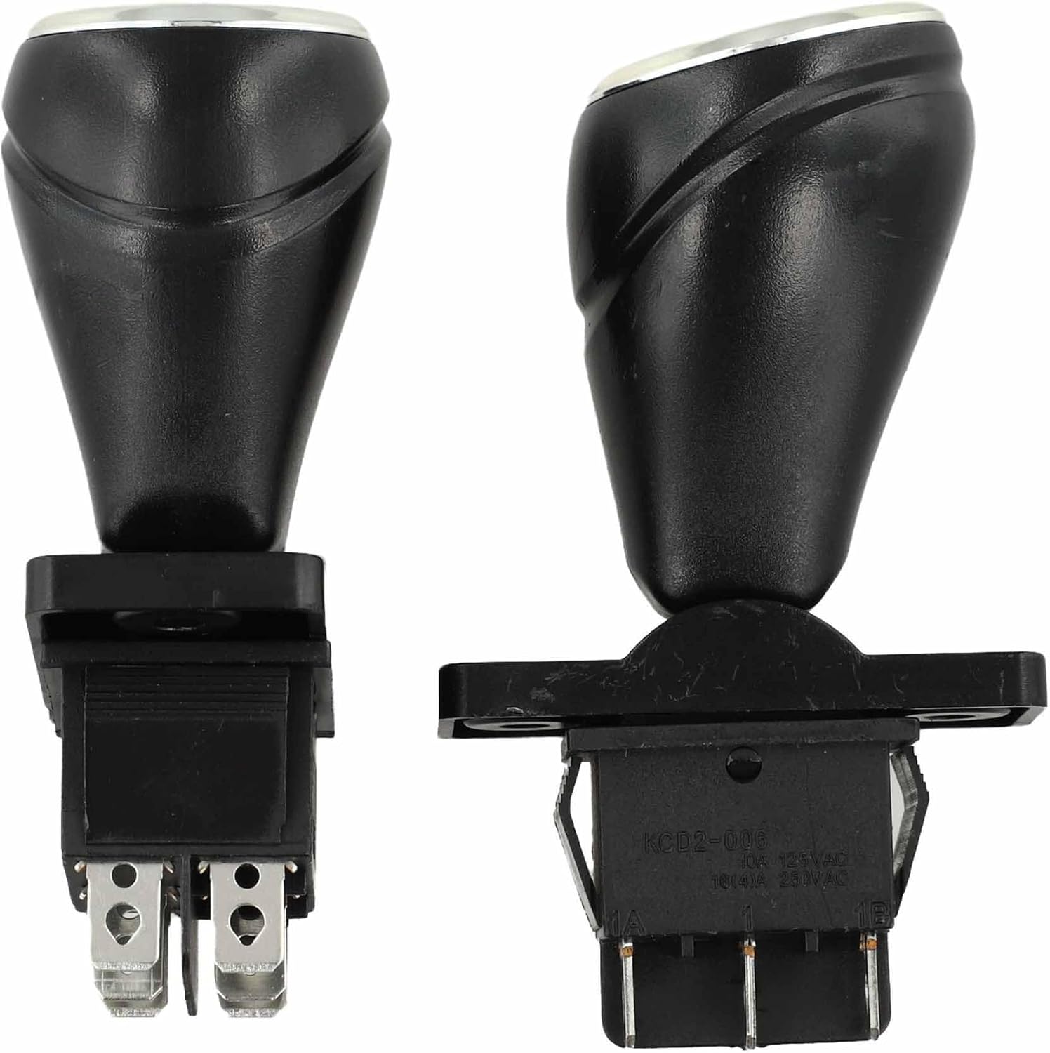 2PCS 6V 12V Bumper Car Joystick Replacement Parts, Forward Reverse Switch Joystick, Children's Car Rotation 360 Degrees Toy Car Push Rod Automatic Reset Switch