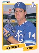 Baseball 1990 Fleer Update #U-102 Storm Davis NM-MT Royals