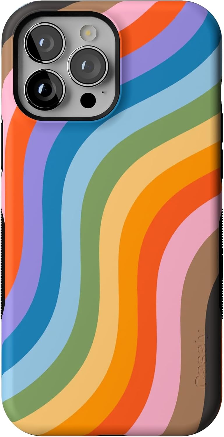 Casely iPhone 13 Pro Max Case | Love for All | Rainbow Pride | Bold Protective Design | Compatible with MagSafe