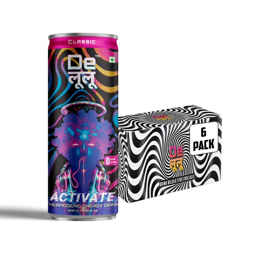 Delulu Guava Chilli Energy Drink With Glucose & Vitamin Blend | Refreshing Beverage Mix For Workout, Sports, Outdoor Activities & Summer | Easy Mixing Drink For Adults & Teens - 250 Ml (Pack Of 6)-image-43