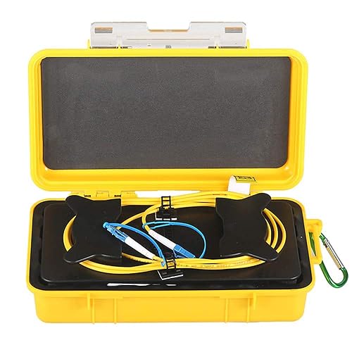 FTTH LC-UPC a LC-UPC OTDR Caja de cable de lanzamiento G652D Cable de fibra óptica monomodo 9125 Eliminador de zona muerta OTDR (longitud del cable