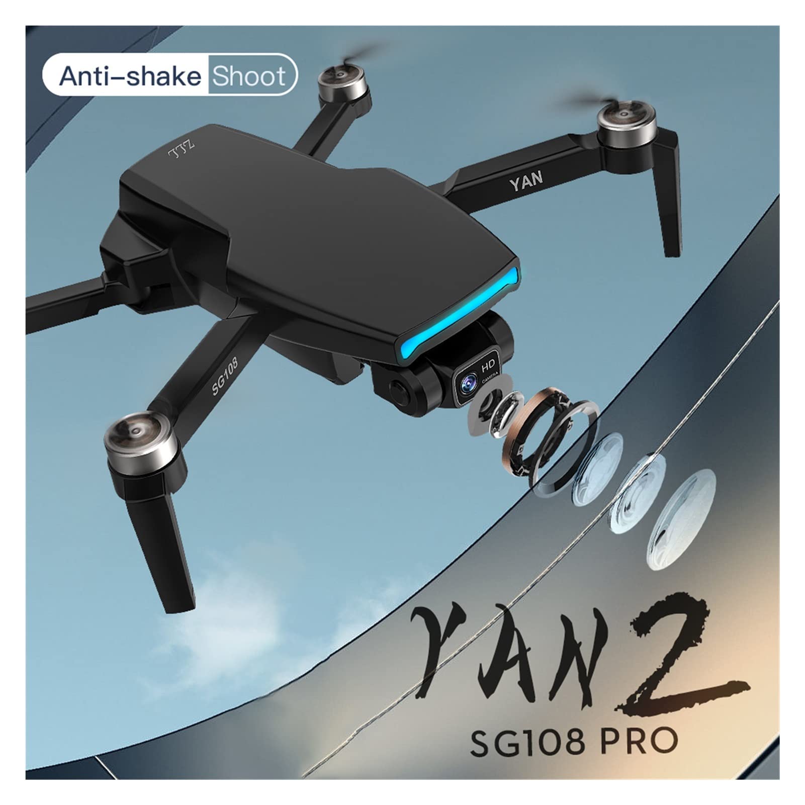 Sg108 Pro Sg108 Drone 4k Dual Hd Axis Gimbal Desertcart INDIA