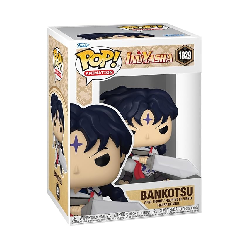 Funko Pop! Animation: IYA - Bankotsu - Inuyasha - Figura in Vinile da Collezione - Idea Regalo - Merchandising Ufficiale - Giocattoli per Bambini e Adulti - Anime Fans - Figura per i Collezionisti