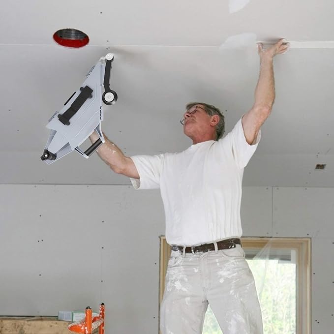 4YANG Banjo Plaquiste Banjo Placo avec Roue d'angle Intérieure à Changement Rapide Sangles