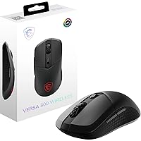 MSI VERSA 300 - Mouse da gioco wireless, sensore ottico 8000 DPI