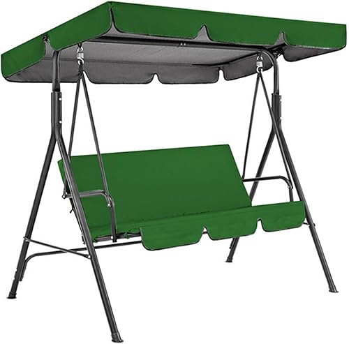 Miniatura 9 de Toldo de columpio para porche, cubierta de repuesto para toldo de columpio, impermeable, resistente al viento, anti-UV, resistente, tela Oxford,