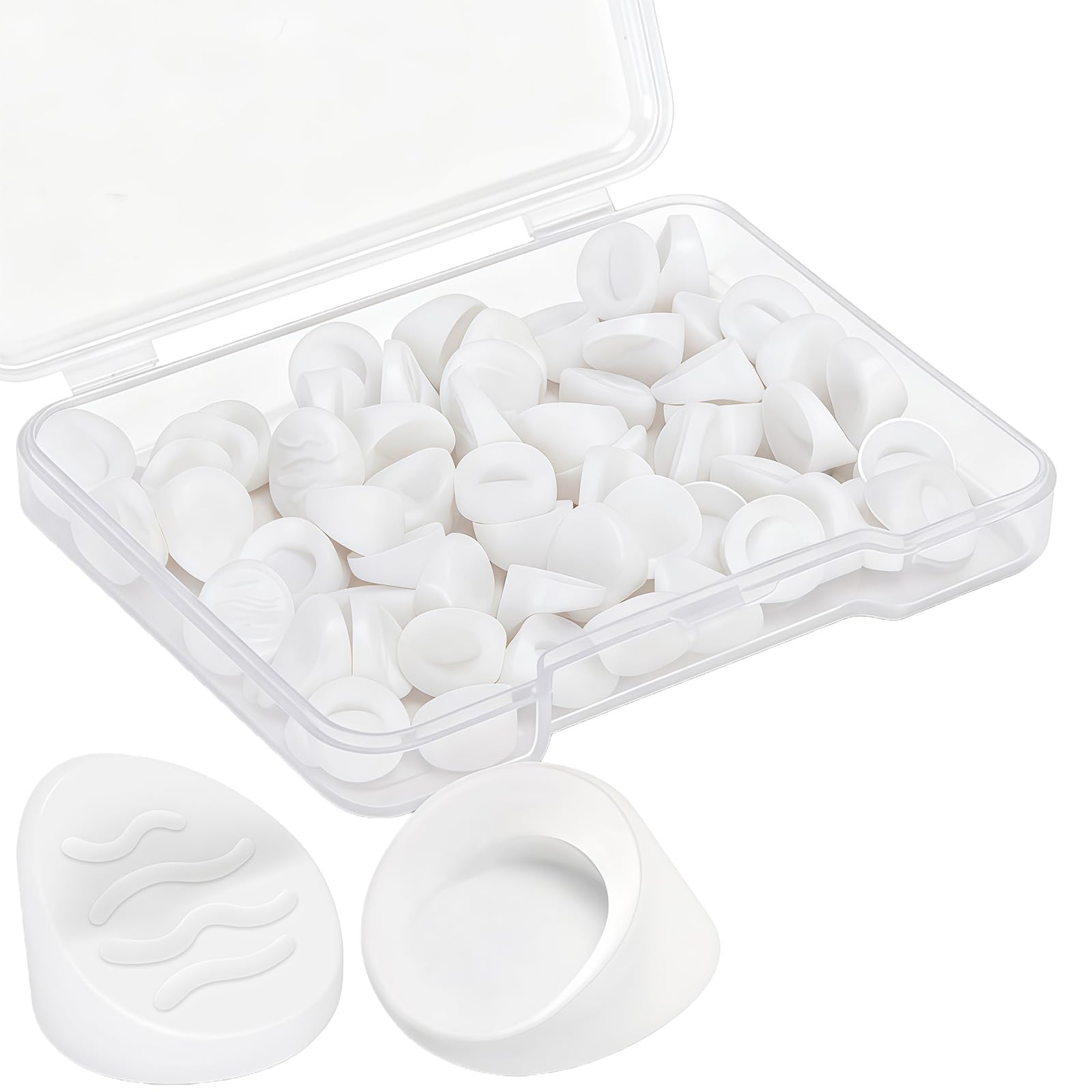 100Pcs Silicone Screw Hole Caps Doorway Window Screw Hole Inserts Round Entry Door Plug Frame Screws Holes Plugs Doorway Window Inserts