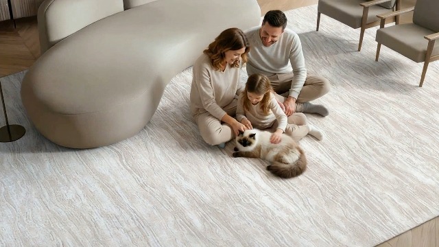 Tapete decorativo rectangular 160x137 cm SAFAVIEH miniatura 6