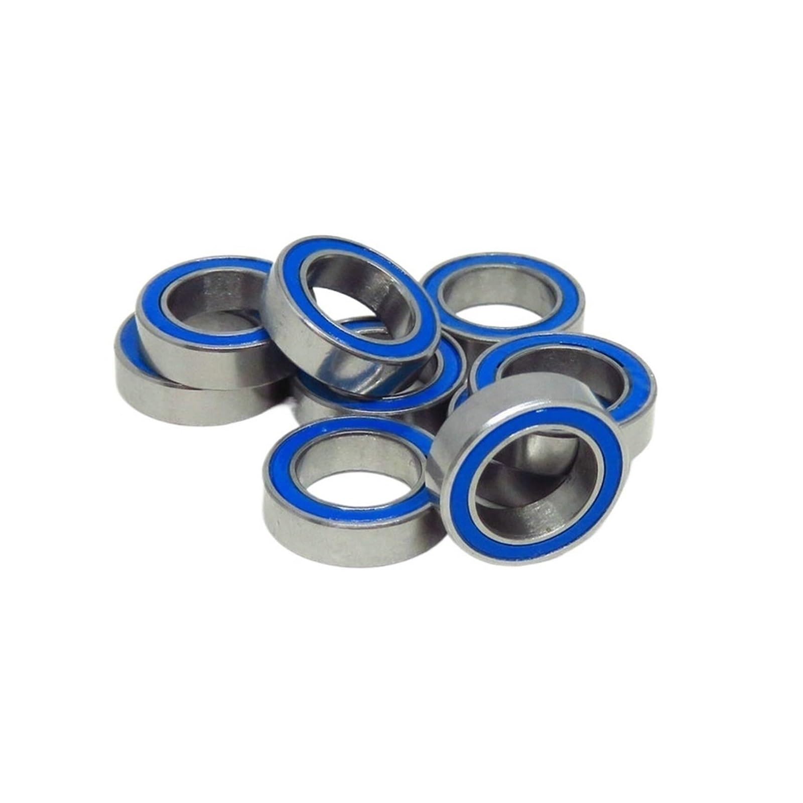 Aspectos, 10 Uds MR85 2 5x8x2,5mm serie MR rodamientos de bolas en miniatura L850DD ABEC3 5 8 2,5 rodamientos modelo sellados azules(MR148-2RS 8x14x4mm)