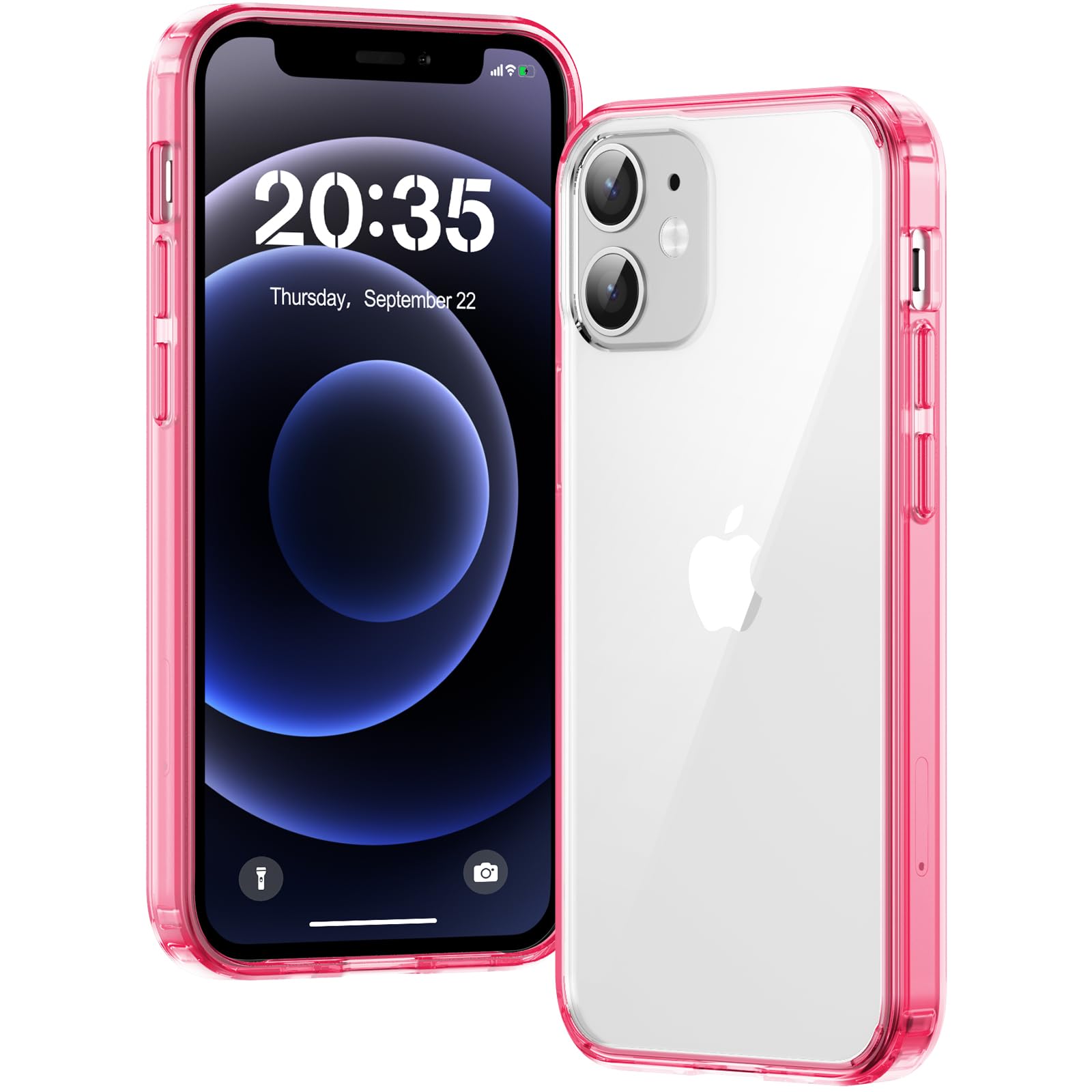 Clear Case for iPhone 15, Ultra Thin, Shockproof TPU Cover, Anti-Yellowing, Crystal Clear, Phone Case for Apple iPhone 15 - Clear — view 503