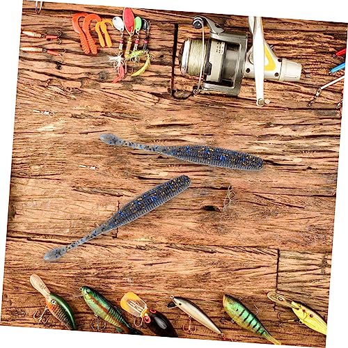 INOOMP Isca de pesca em água salgada, 75 peças, iscas de pesca em água salgada, iscas de pesca em ág