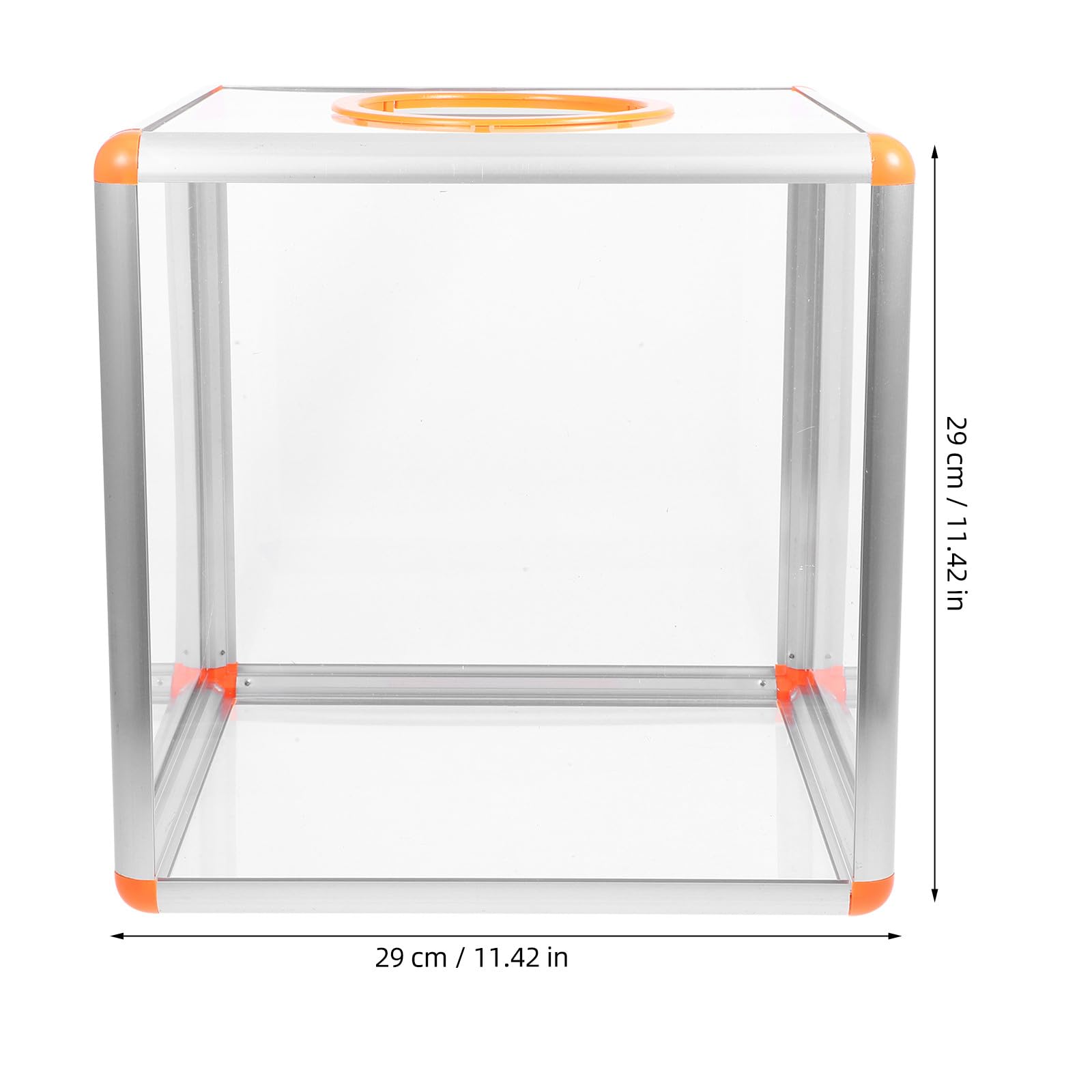Transparente Losbox aus Acryl mit Großer Kapazität und Stabiler Multifunktionaler Party und Spielkiste für Glücksverlosungen und Tombola Einsätze
