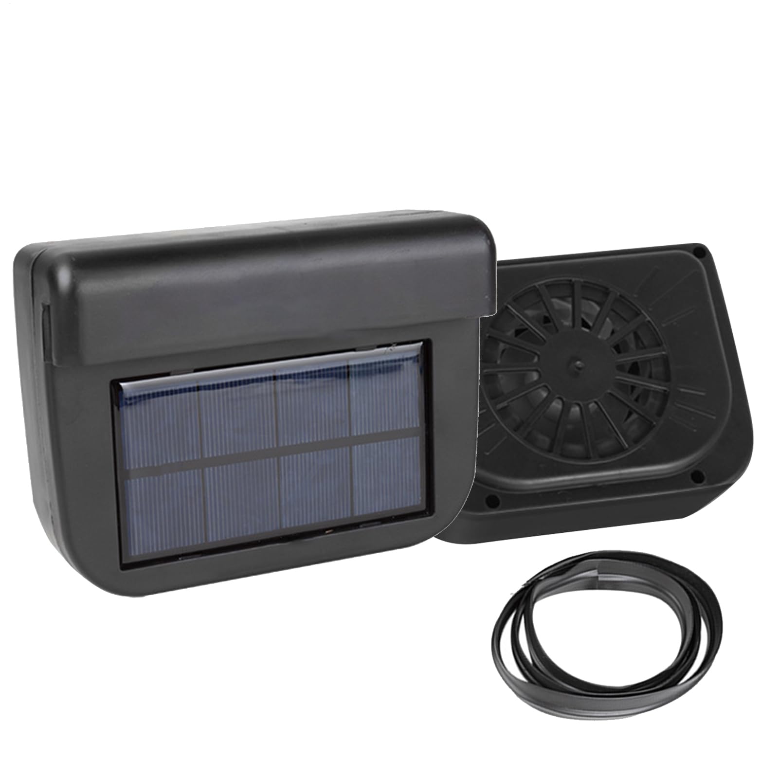 Ventola di raffreddamento auto multiuso - ventola solare | Ventola di sfiato finestre di auto con durata, ventola del finestrino con ventola solare, ventola sfiato finestre auto a rotazione rapida con