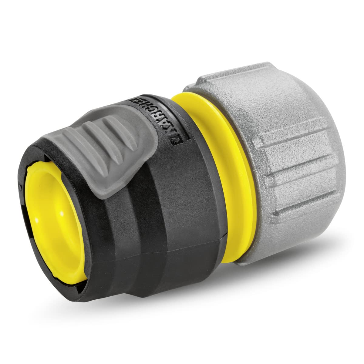 Kärcher 2.645-195.0 Premium Universal Hose Connector, Black/Grey/Yellow, 140.0 mm51.0 mm82.0 mm
