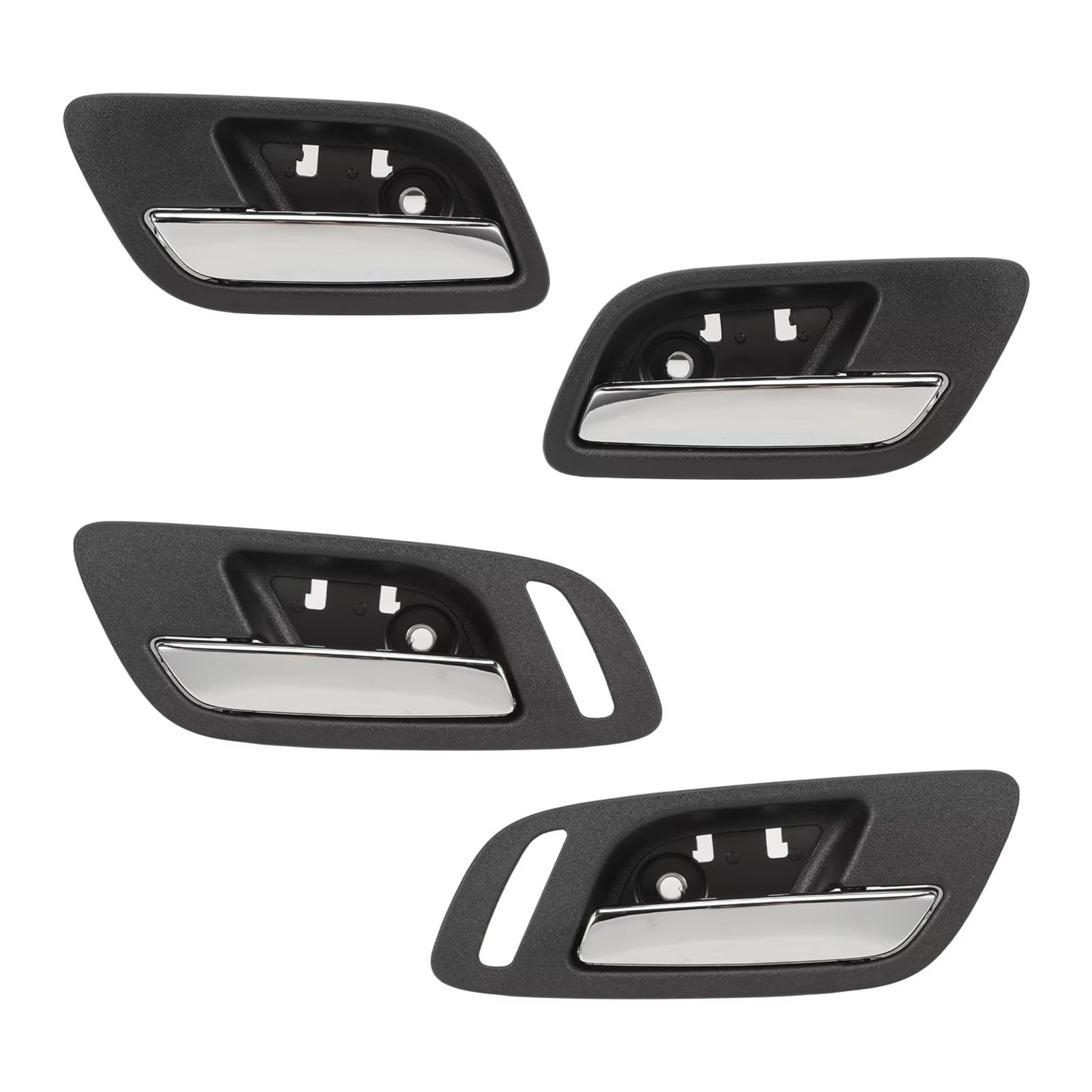BYSKJZ Car Inner Door Handle for for Avalanche for Silverado for Suburban for Tahoe 2007 2008-2014 4PCS Car Interior Door Handle Kit 15935951