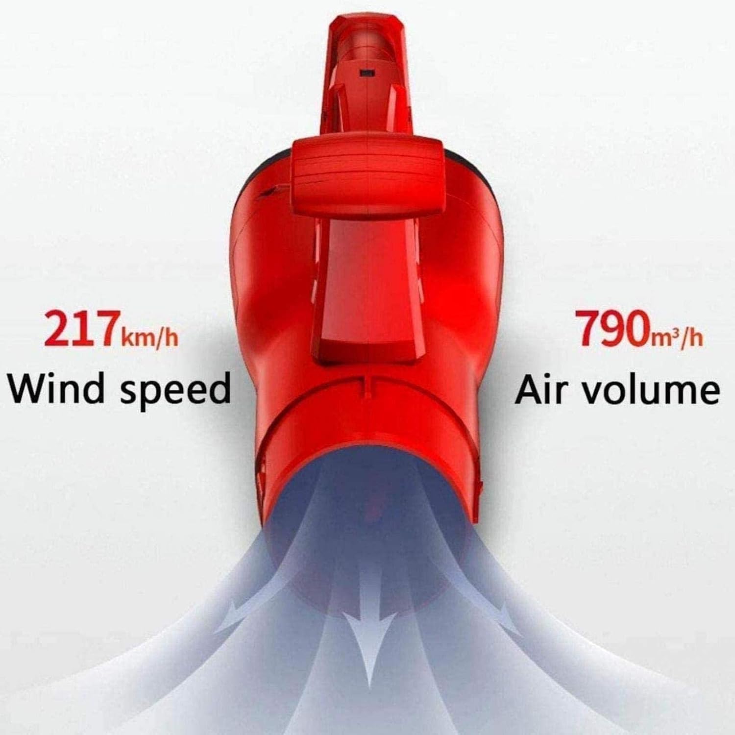 Universal Leaf Blower Multi-Purpose Handheld Powered Leaf Blower Cordless Leaf Blower Electric 6-Speed Adjustment