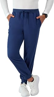 Men's Scrubs Healthcare Joggers, Scrub Joggers for Men, Moisture-Wicking & Odor Control, Multiple Pockets