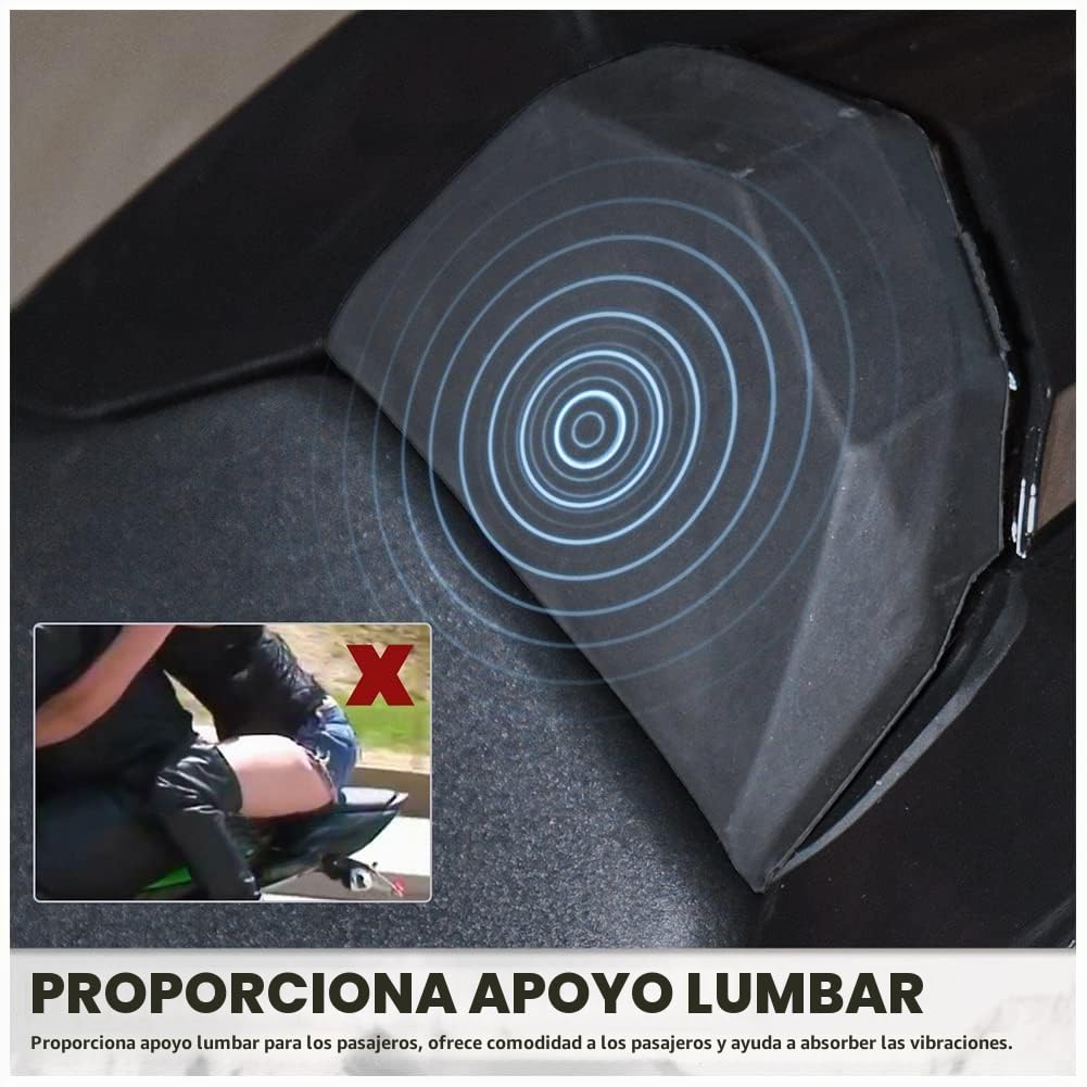 Cubierta de asiento individual para pasajero trasero de motocicleta, carenado trasero, sección trasera, accesorios para motocicleta 1290 Super Duke Superduke R 2020 2021 2022 2023 (Negro mate)