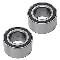 Vista 74 de Detroit Axle - 2 bujes de rodamiento de rueda traseros para Suzuki Aerio 2002-2007, Suzuki Esteem 1995-2002, 2 rodamientos de rueda completos