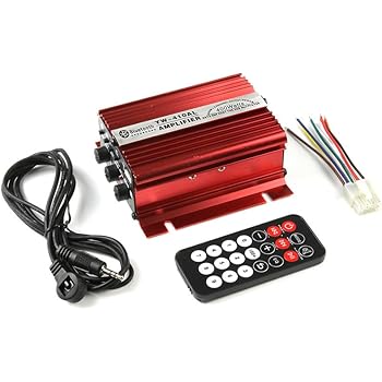 Amazon Co Jp Tokutoyo Tokutoyo Bluetooth Bluetooth Technology With Remote Control Ch Output Audio Amplifier Usb Rca Fm Supported Blue Car Bike Products