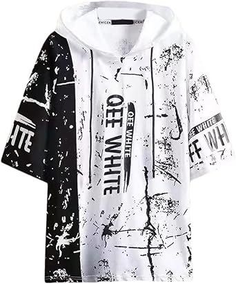 国内で当店のみ HAS2SONS - Short Width Printed Hoodie HoodiewhiteOP11_grande.jpg?v=