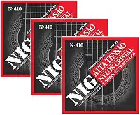 Encordoamento Para Violão Nylon 6 Cordas Nig 029/044 N410