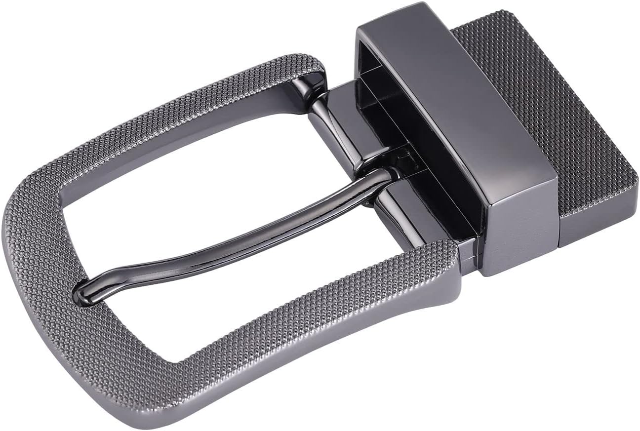 1.5" (38mm) Reversible Belt Buckle Replacement Belt Buckle Heavy Duty
