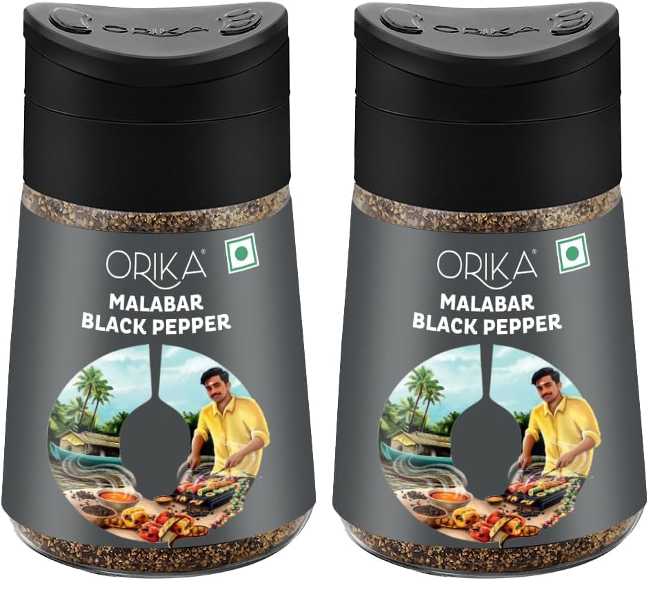 Image of Orika Malabar Black Pepper (80 g) (Pack of 2)