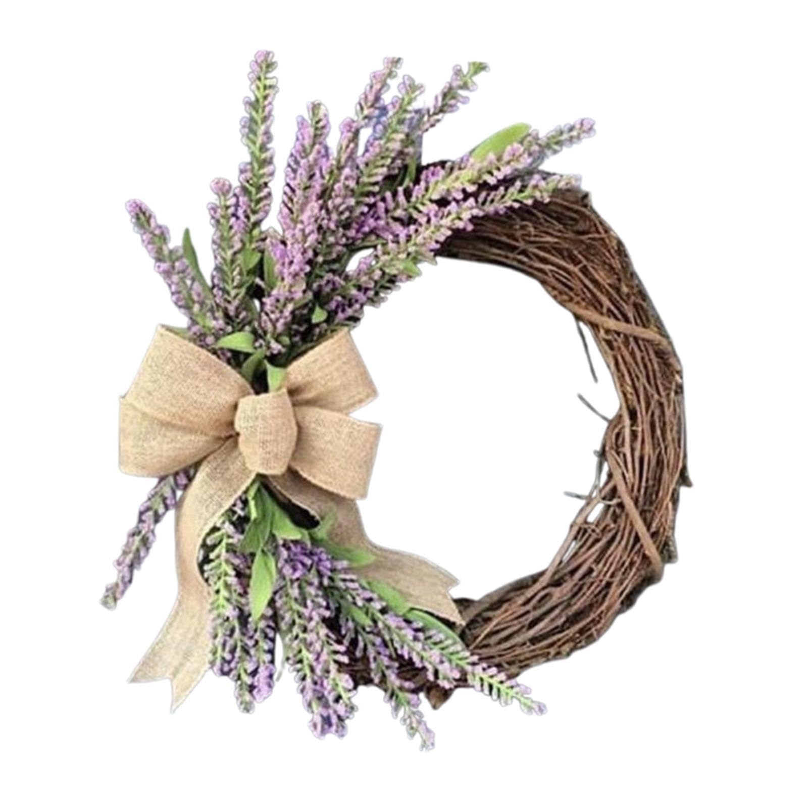 PIXZCSA Easter Wreath Decorative Hanging Garland Realistic Floral Hoop Indoor And Outdoor And Look Beautiful Which Is Reusable