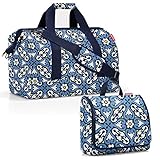  reisenthel Allrounder L mit toiletbag XL und wahlweise mit extra Zugabe Reisetasche Waschtasche (floral 1)