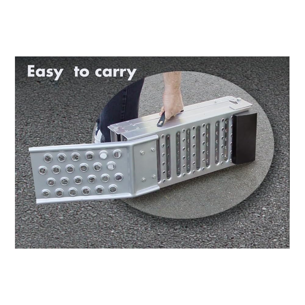 Buy LARIN Folding Steel ATV Truck Ramp Online Nepal | Ubuy