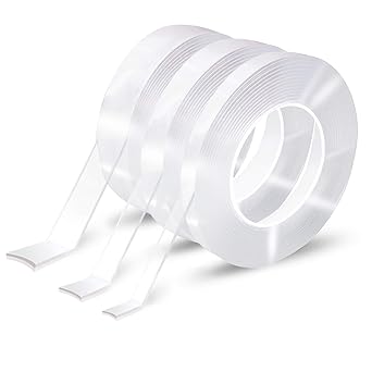 Amazon Com Ezlifego Double Sided Tape Heavy Duty Pack Of 3 Multipurpose Wall Tape Adhesive Strips Removable Mounting Tape Washable Strong Sticky Transparent Tape Gel Poster Carpet Photo Tape Industrial Scientific Amazon Com Ezlifego Double Sided Tape Heavy Duty Pack Of 3 Multipurpose Wall Tape Adhesive Strips Removable Mounting Tape Washable Strong Sticky Transparent Tape Gel Poster Carpet Photo Tape Industrial Scientific