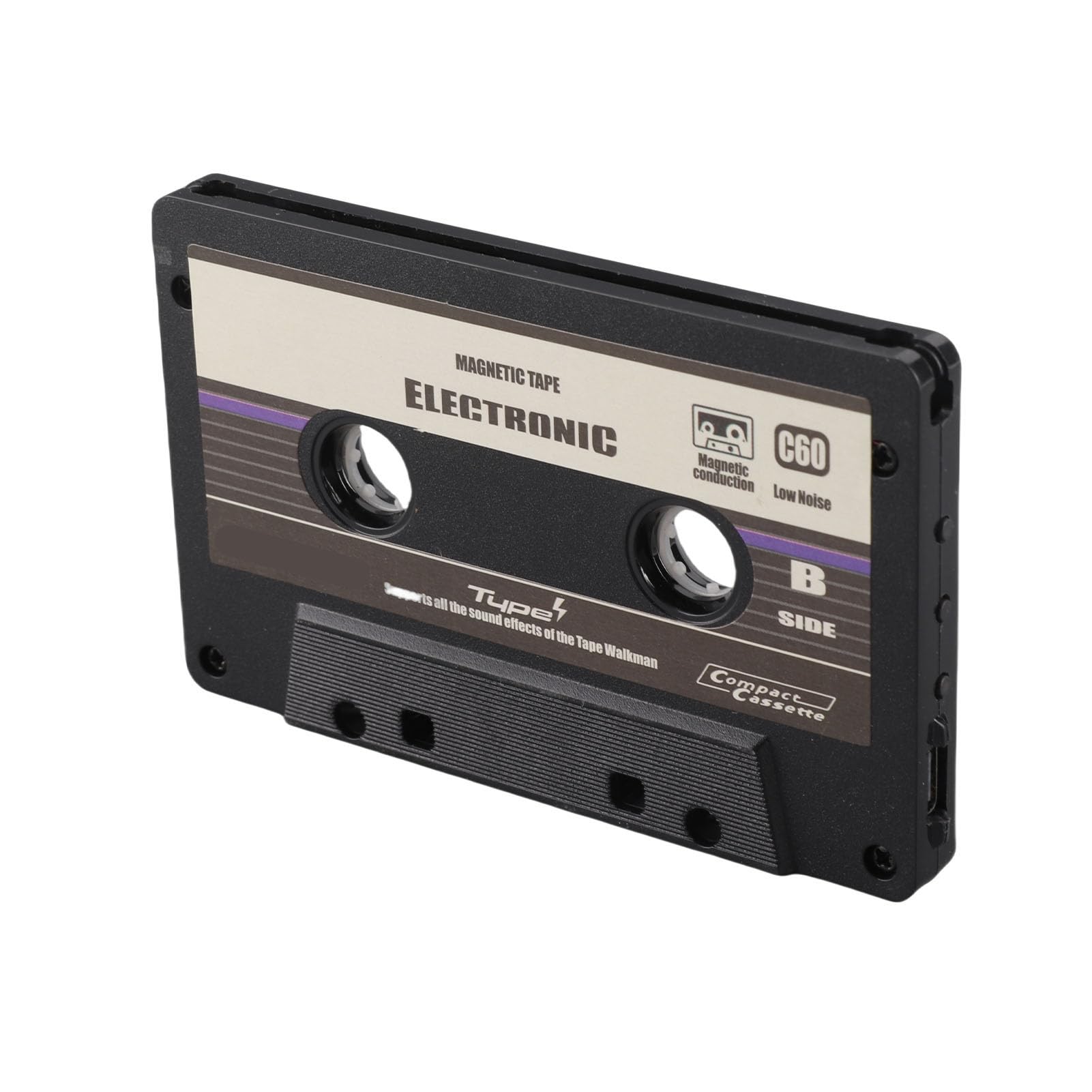 Bewinner Adattatore per Cassette Bluetooth per Autoradio, Lettore di Cassette Alimentato Tramite USB con Slot per Scheda di Memoria e Funzione di Registrazione, Design Compatto e Portatile