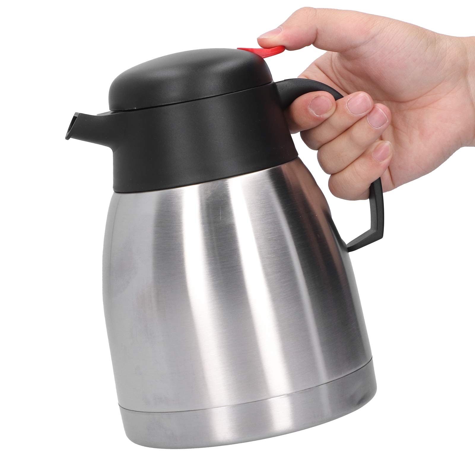 Zunate 1.2L/1.5L Coffee Thermal Jug, Coffee Carafe, Eagle Beak Shaped Spout Coffe Jug, Tea Coffee Carafe Carafes (#1)