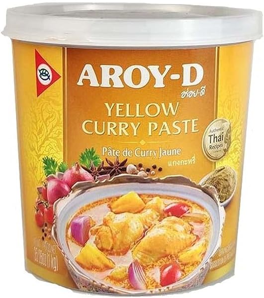 Pasta de Curry Panang 400g - Salsa Curry Pollo de Tailandia Original - 3