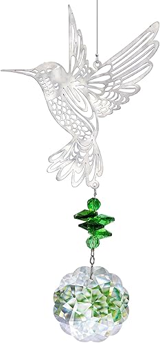 Miniatura 11 de H&D HYALINE & DORA 30mm Hecho a Mano Mariposa Prisma de Cristal Bola Arcoíris Fabricante Colgante Atrapasoles Decoración para el Hogar