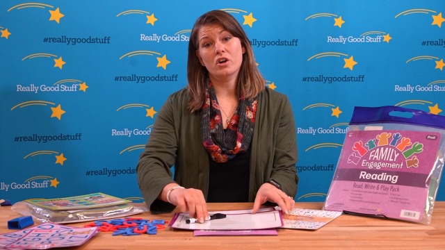 Image of Really Good Stuff Family Engagement Reading, Read, Write & Play Pack | Ages 4+, PreK+