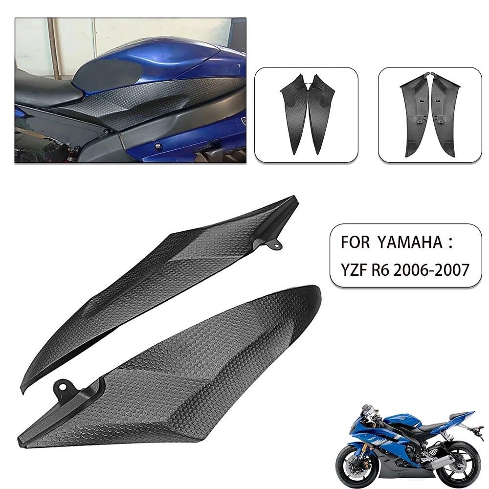 Płyta ochronna zbiornika Pasuje do YZF R6 2006-2007 akcesoria motocyklowe osłona zbiornika paliwa lewa i prawa strona dolny panel ochronny