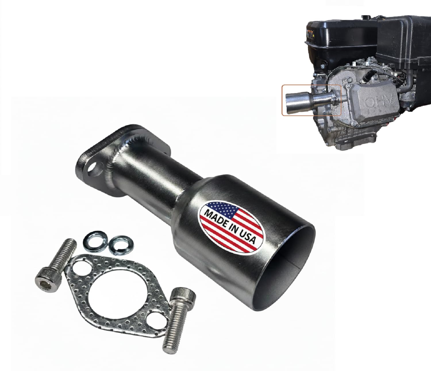 Amazon.com: Exhaust Flex Pipe Adaptor 2