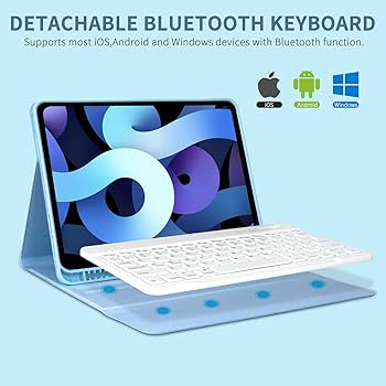Amazon.com: Keyboard Case for iPad Air 11 inch (M3 2025 / M2