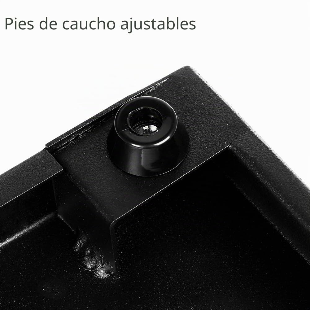 GOKKO Pedaleta pequeña para guitarra de 40 x 12,5 cm, con bolsa de transporte (GKS-16)