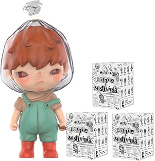 POP MART Hirono Little Mischief Series 3Boxes Exclusive Action Figure Box Toy Popular Collectible Art Toy Cute Figure Creative Gift, for Christmas Birthday Party Holiday