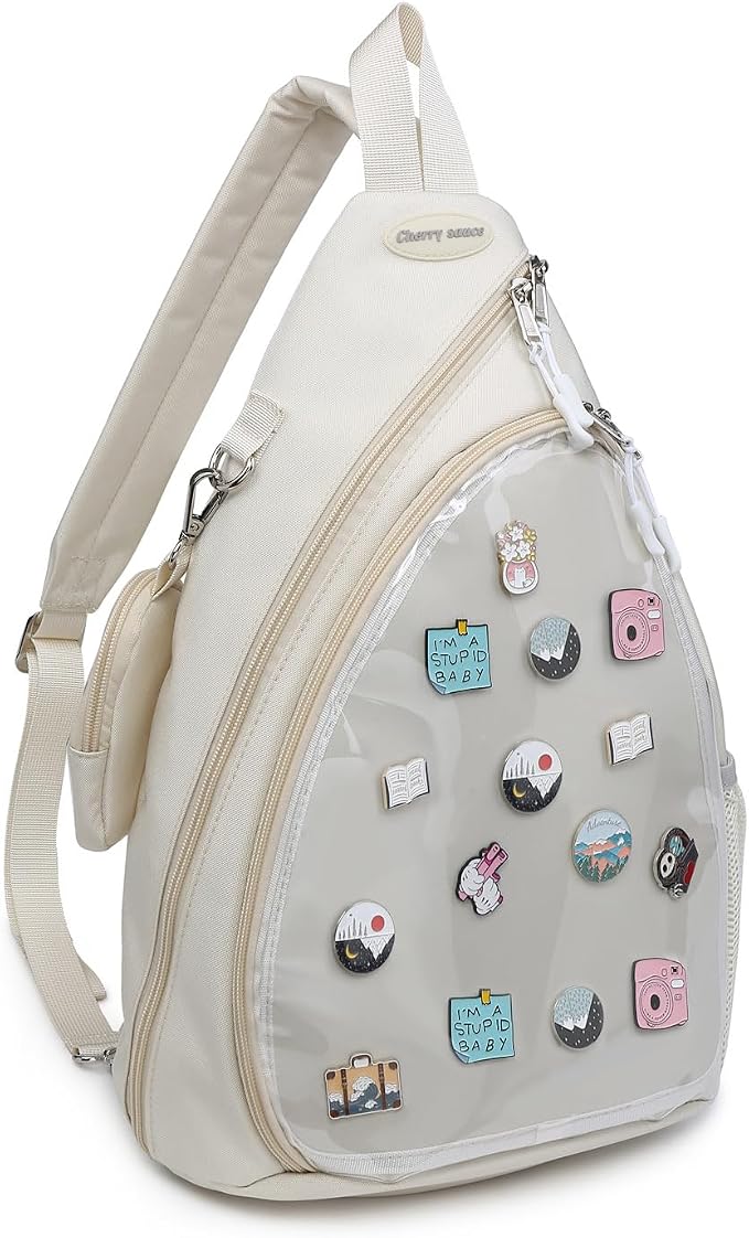 Mochila Urbana Beige CHERRY SAUCE Waistpack miniatura 3