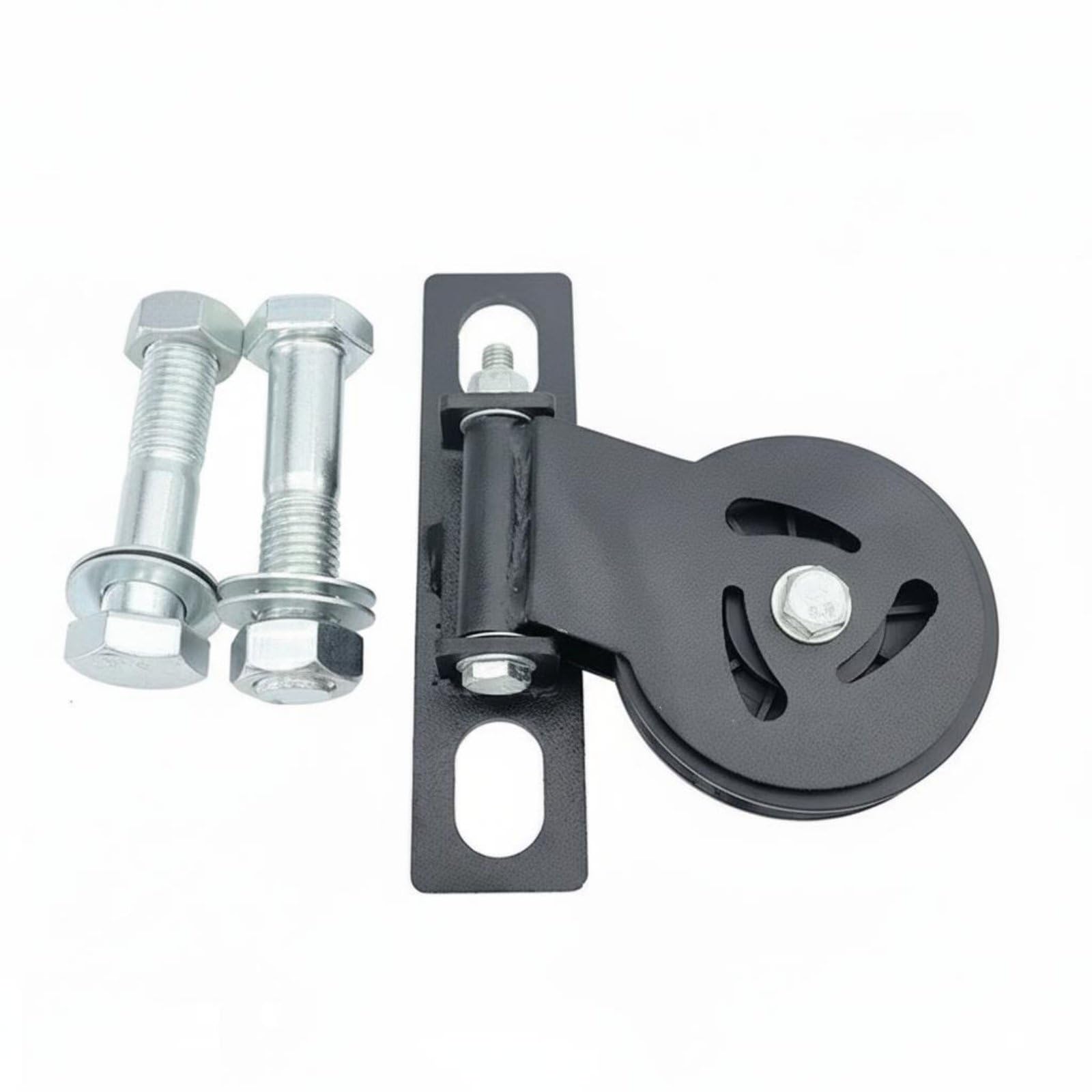 Exercise Pulley Polea de Gimnasio Accesorio de Fuerza Accesorio de Rack de Cable de Acero Resistente con Anclaje Seguro Instalación Sencilla Adecuado , 26MM , Agujero Largo