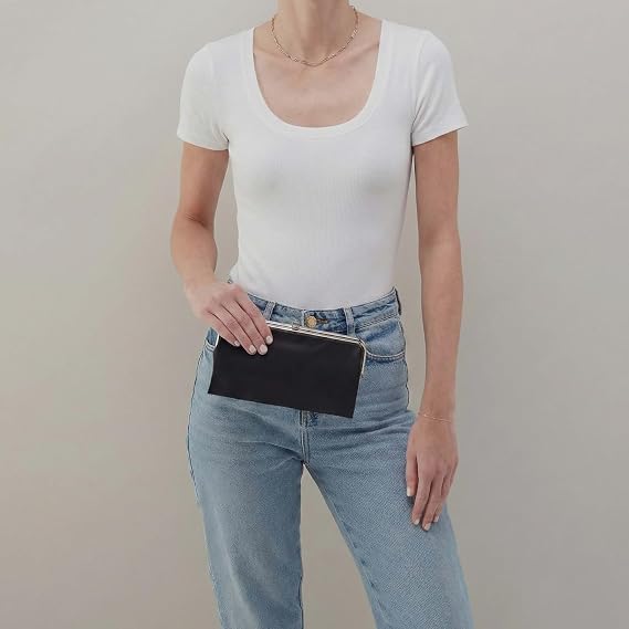 HOBO Women's Lauren Leather Clutch-Wallet