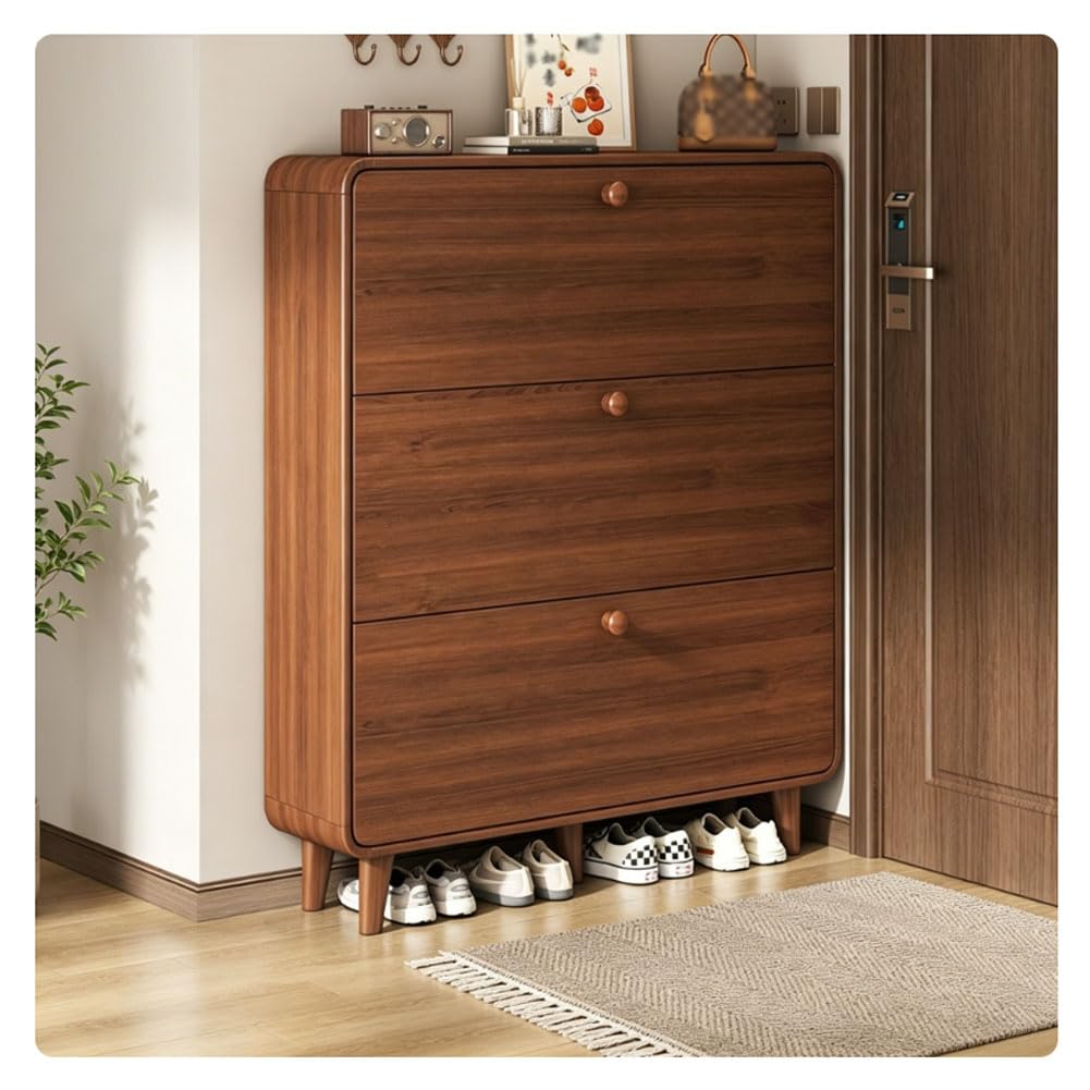Ghygetrich Shoe Rack, Shoe Storage Cabinet Hallway Storage Unit Shoe Rack Narrow Narrow Shoe Rack B