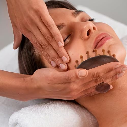 Miniatura 3 de KOMBIUDA Peine de madera Peine de pelo natural Cepillo de champú Cepillo de masaje Cepillo de pelo Cepillo desenredante de pelo Peine de peinado